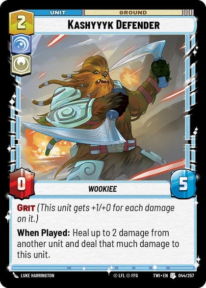 Kashyyyk Defender, Twilight of the Republic 044/257