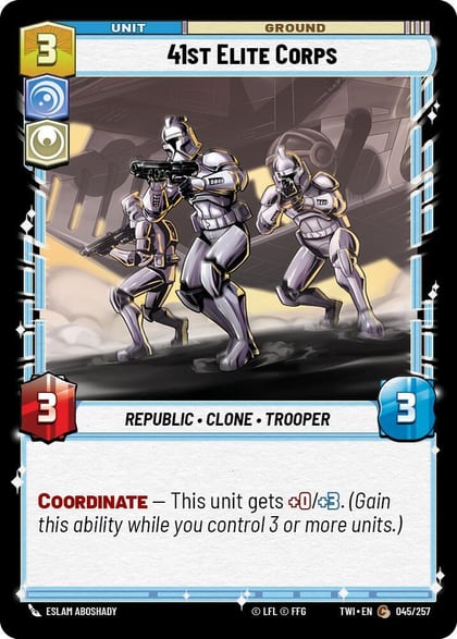 41st Elite Corps, Twilight of the Republic 045/257