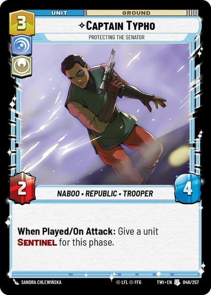 Captain Typho - Protecting the Senator, Twilight of the Republic 046/257