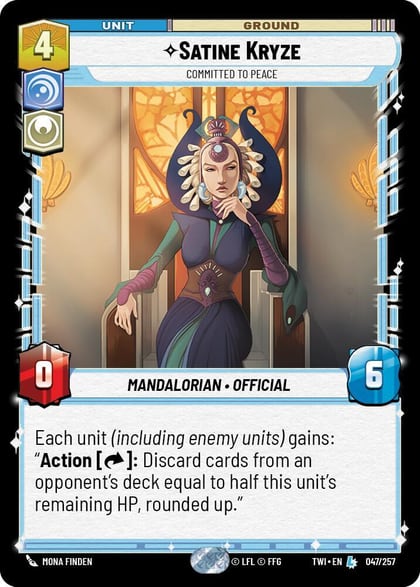 Satine Kryze - Committed to Peace, Twilight of the Republic 047/257