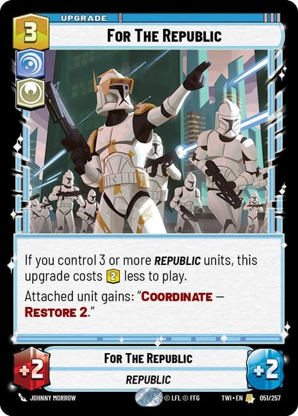 For The Republic, Twilight of the Republic 051/257