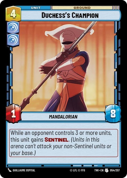 Duchess's Champion, Twilight of the Republic 054/257