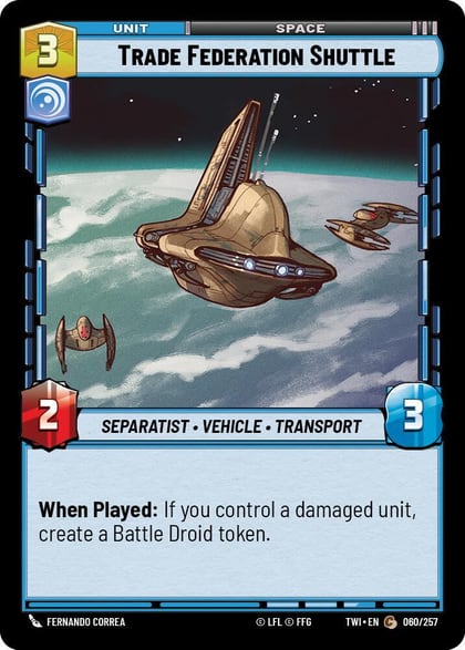 Trade Federation Shuttle, Twilight of the Republic 060/257