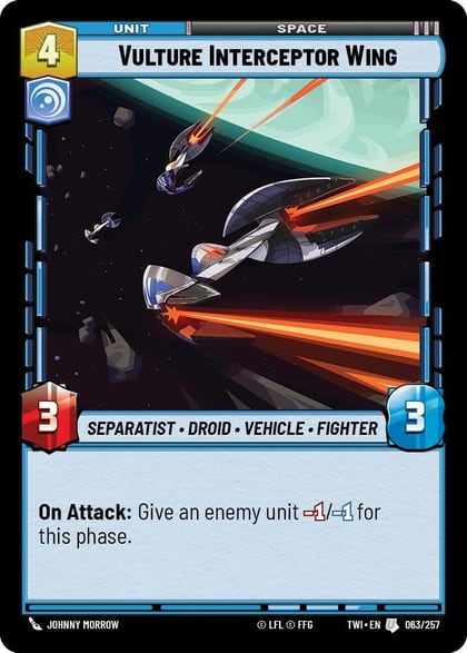 Vulture Interceptor Wing, Twilight of the Republic 063/257