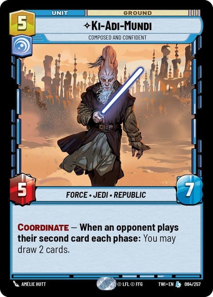 Ki-Adi-Mundi - Composed and Confident, Twilight of the Republic 064/257