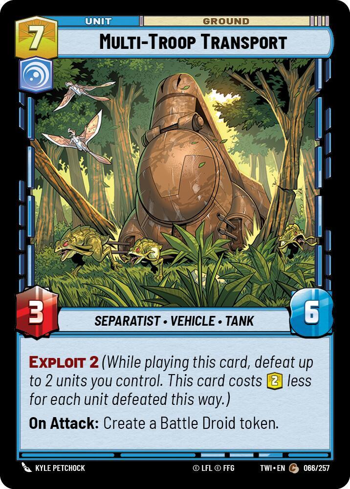 Multi-Troop Transport, Twilight of the Republic 066/257