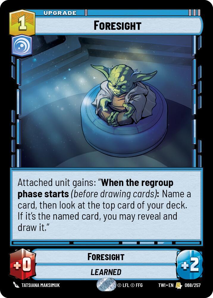 Foresight, Twilight of the Republic 068/257