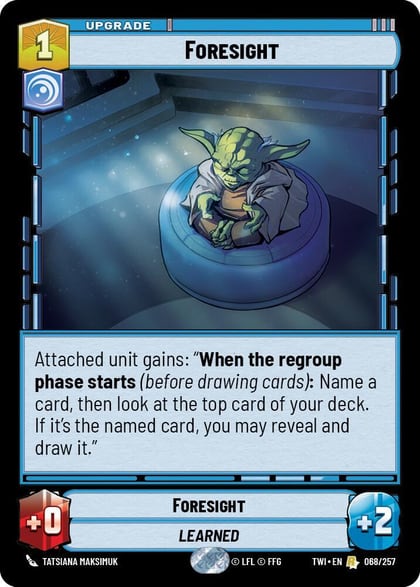 Foresight, Twilight of the Republic 068/257