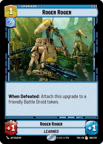 Roger Roger, Twilight of the Republic 069/257