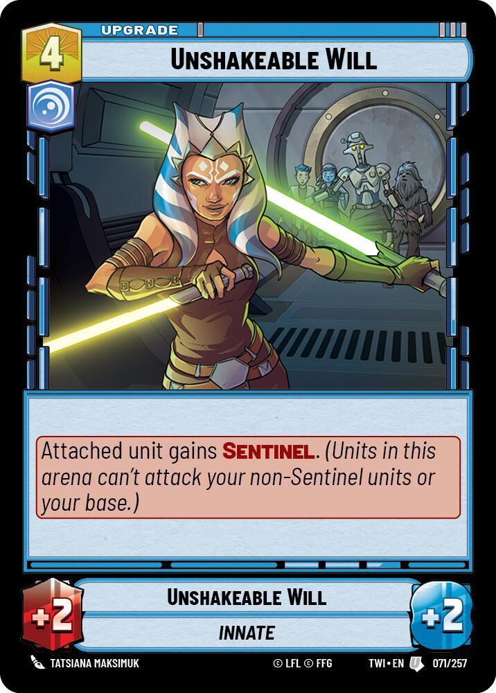 Unshakeable Will, Twilight of the Republic 071/257