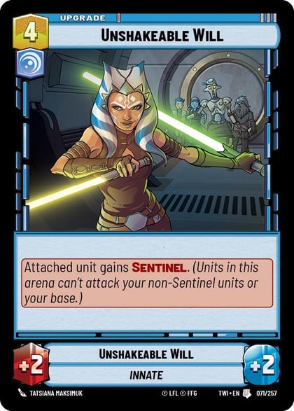 Unshakeable Will, Twilight of the Republic 071/257