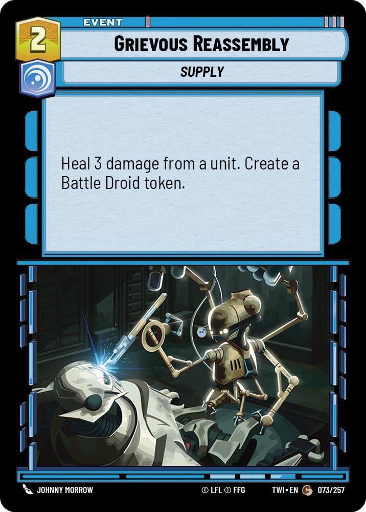 Grievous Reassembly, Twilight of the Republic 073/257