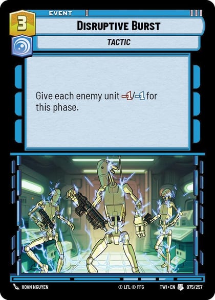 Disruptive Burst, Twilight of the Republic 075/257