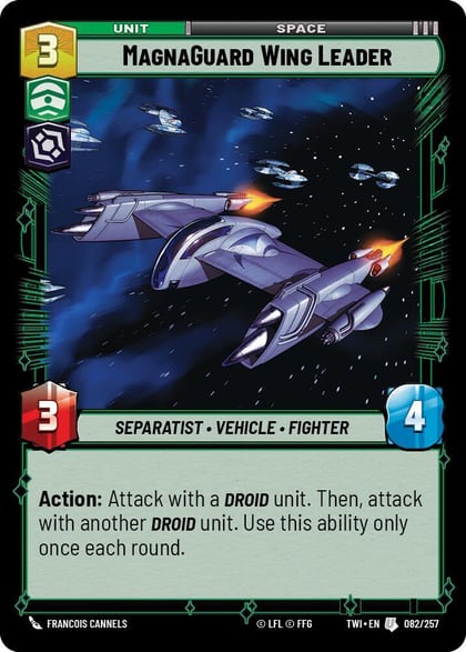 MagnaGuard Wing Leader, Twilight of the Republic 082/257