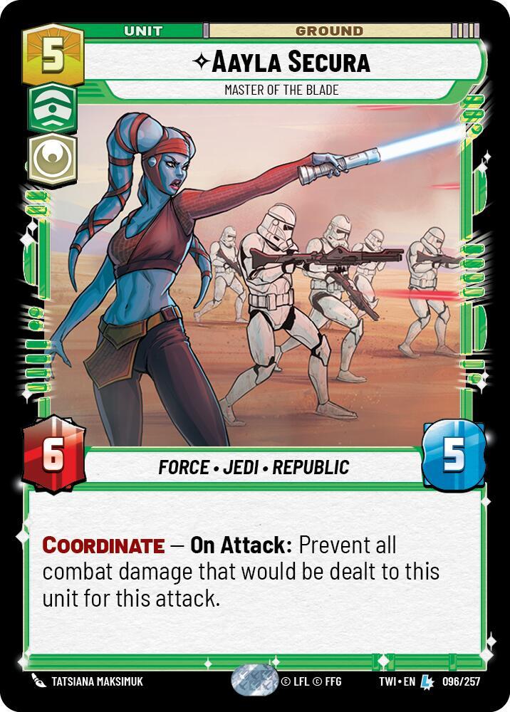 Aayla Secura - Master of the Blade, Twilight of the Republic 096/257