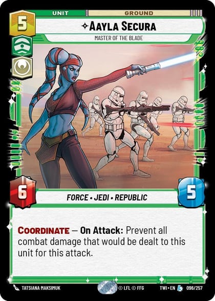 Aayla Secura - Master of the Blade, Twilight of the Republic 096/257