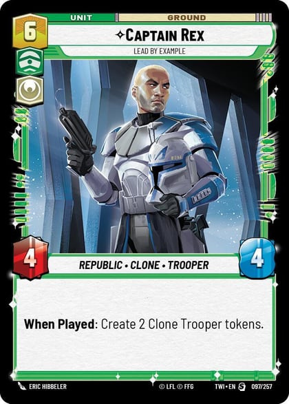 Captain Rex - Lead by Example, Twilight of the Republic 097/257
