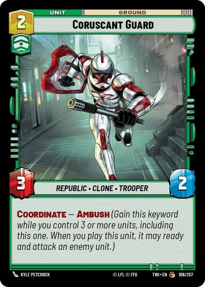 Coruscant Guard, Twilight of the Republic 106/257