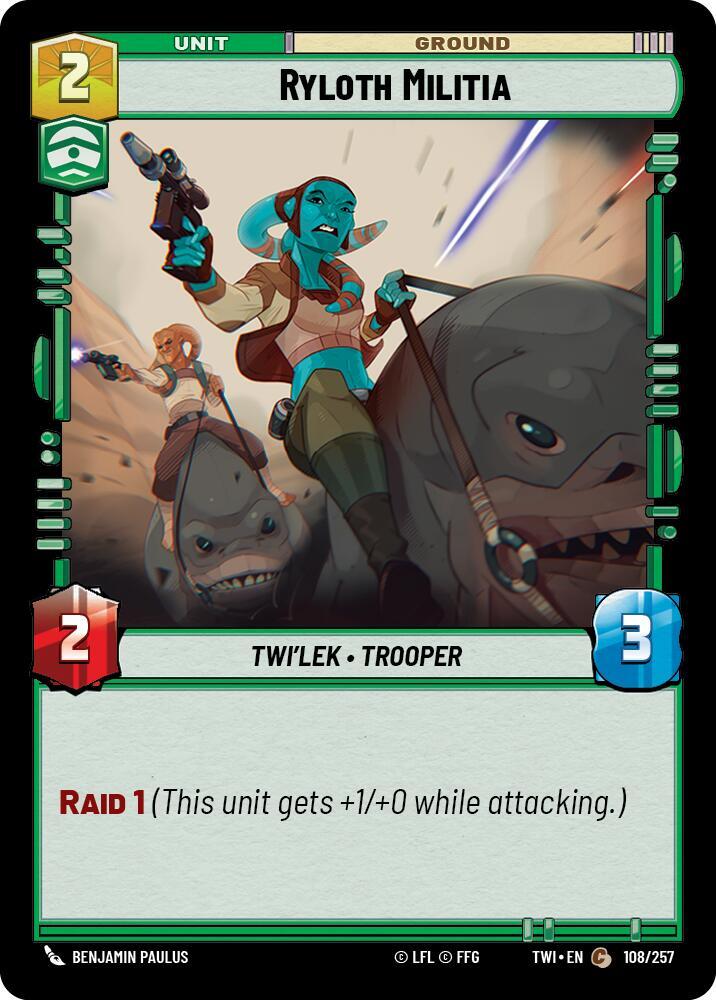 Ryloth Militia, Twilight of the Republic 108/257