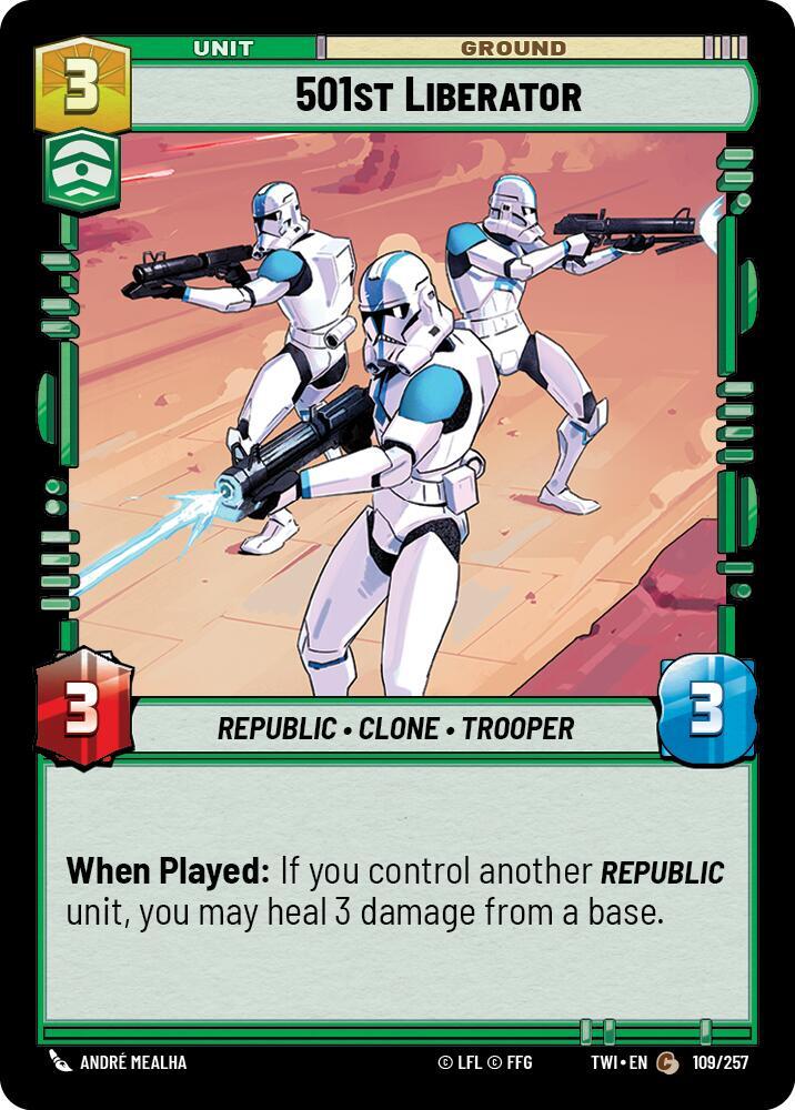 501st Liberator, Twilight of the Republic 109/257