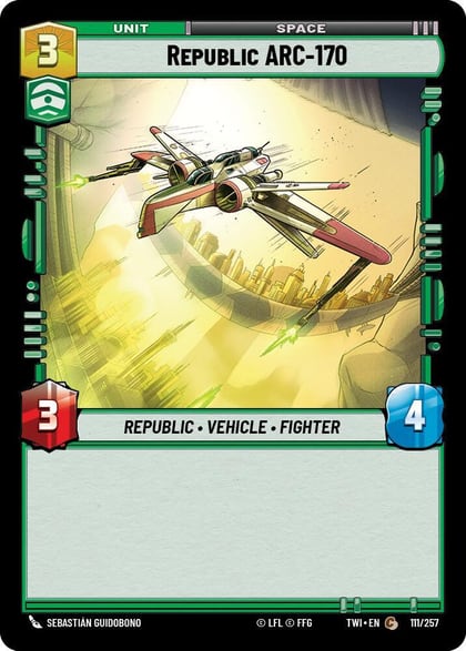 Republic ARC-170, Twilight of the Republic 111/257