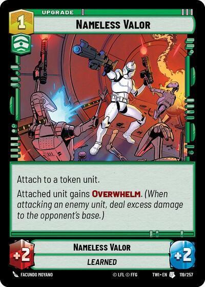 Nameless Valor, Twilight of the Republic 119/257