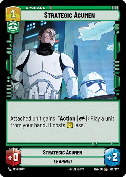 Strategic Acumen, Twilight of the Republic 120/257