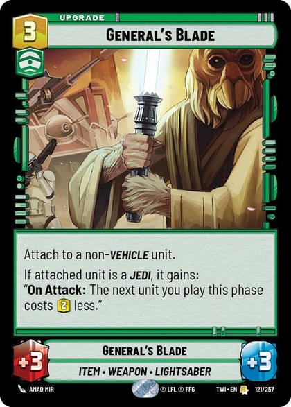 General's Blade, Twilight of the Republic 121/257