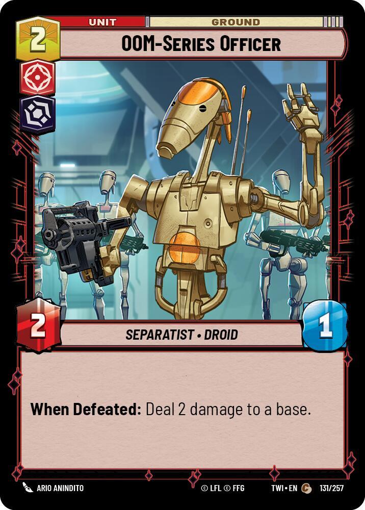 OOM-Series Officer, Twilight of the Republic 131/257