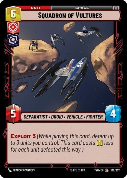 Squadron of Vultures, Twilight of the Republic 136/257