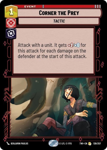 Corner the Prey, Twilight of the Republic 139/257