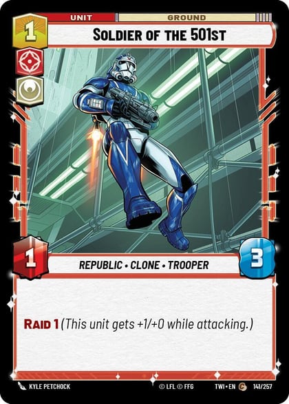 Soldier of the 501st, Twilight of the Republic 141/257