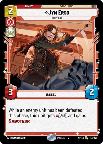 Jyn Erso - Stardust, Twilight of the Republic 143/257
