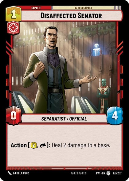 Disaffected Senator, Twilight of the Republic 157/257
