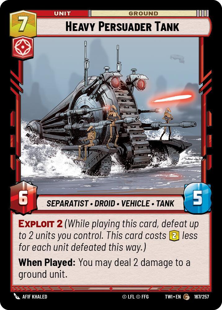 Heavy Persuader Tank, Twilight of the Republic 167/257