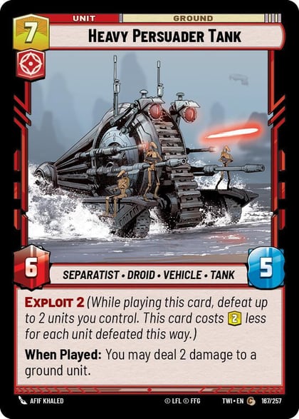 Heavy Persuader Tank, Twilight of the Republic 167/257