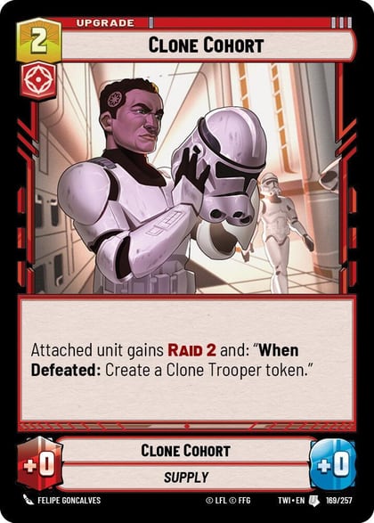 Clone Cohort, Twilight of the Republic 169/257