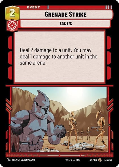 Grenade Strike, Twilight of the Republic 171/257