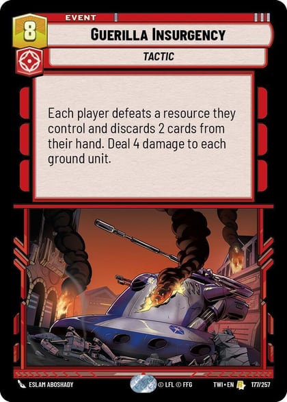 Guerilla Insurgency, Twilight of the Republic 177/257