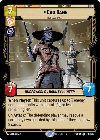 Cad Bane - Hostage Taker, Twilight of the Republic 187/257