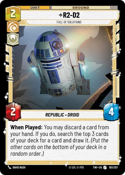 R2-D2 - Full of Solutions, Twilight of the Republic 193/257
