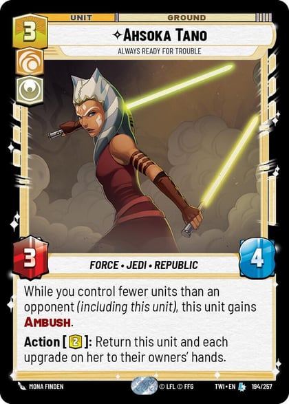 Ahsoka Tano - Always Ready For Trouble, Twilight of the Republic 194/257