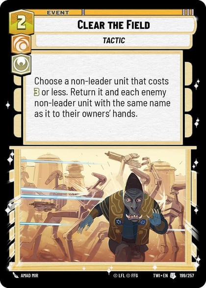 Clear the Field, Twilight of the Republic 199/257