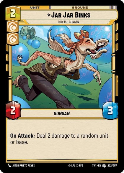 Jar Jar Binks - Foolish Gungan, Twilight of the Republic 202/257