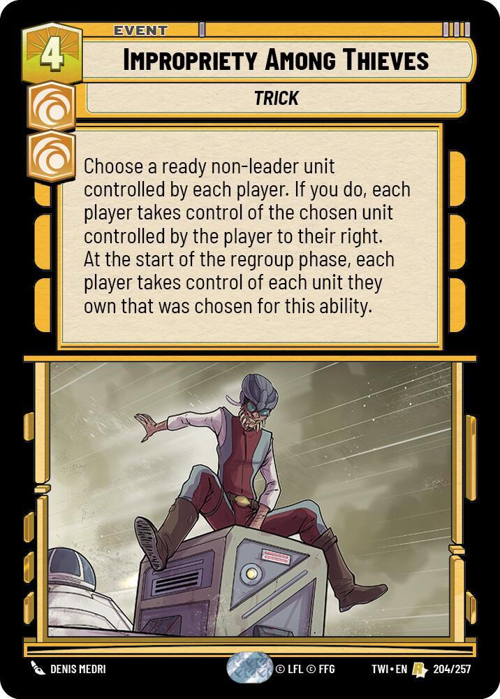 Impropriety Among Thieves, Twilight of the Republic 204/257
