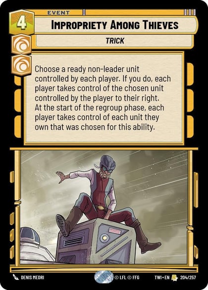 Impropriety Among Thieves, Twilight of the Republic 204/257
