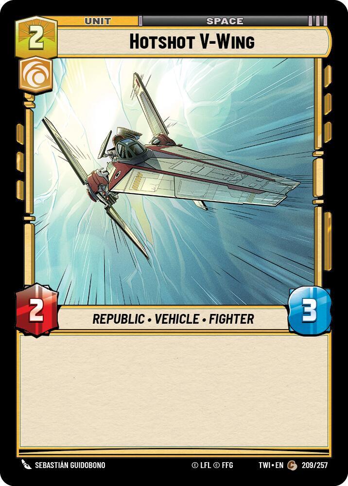 Hotshot V-Wing, Twilight of the Republic 209/257