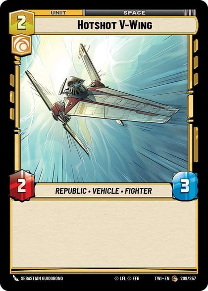 Hotshot V-Wing, Twilight of the Republic 209/257