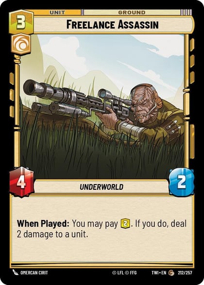 Freelance Assassin, Twilight of the Republic 212/257