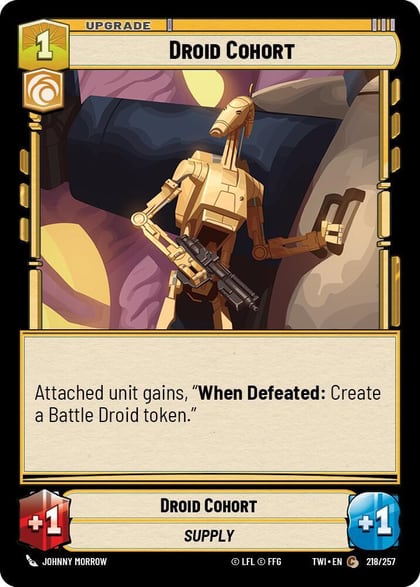 Droid Cohort, Twilight of the Republic 218/257